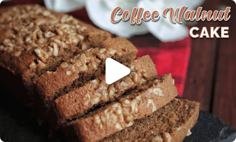 Coffee Walnut Cake | Video