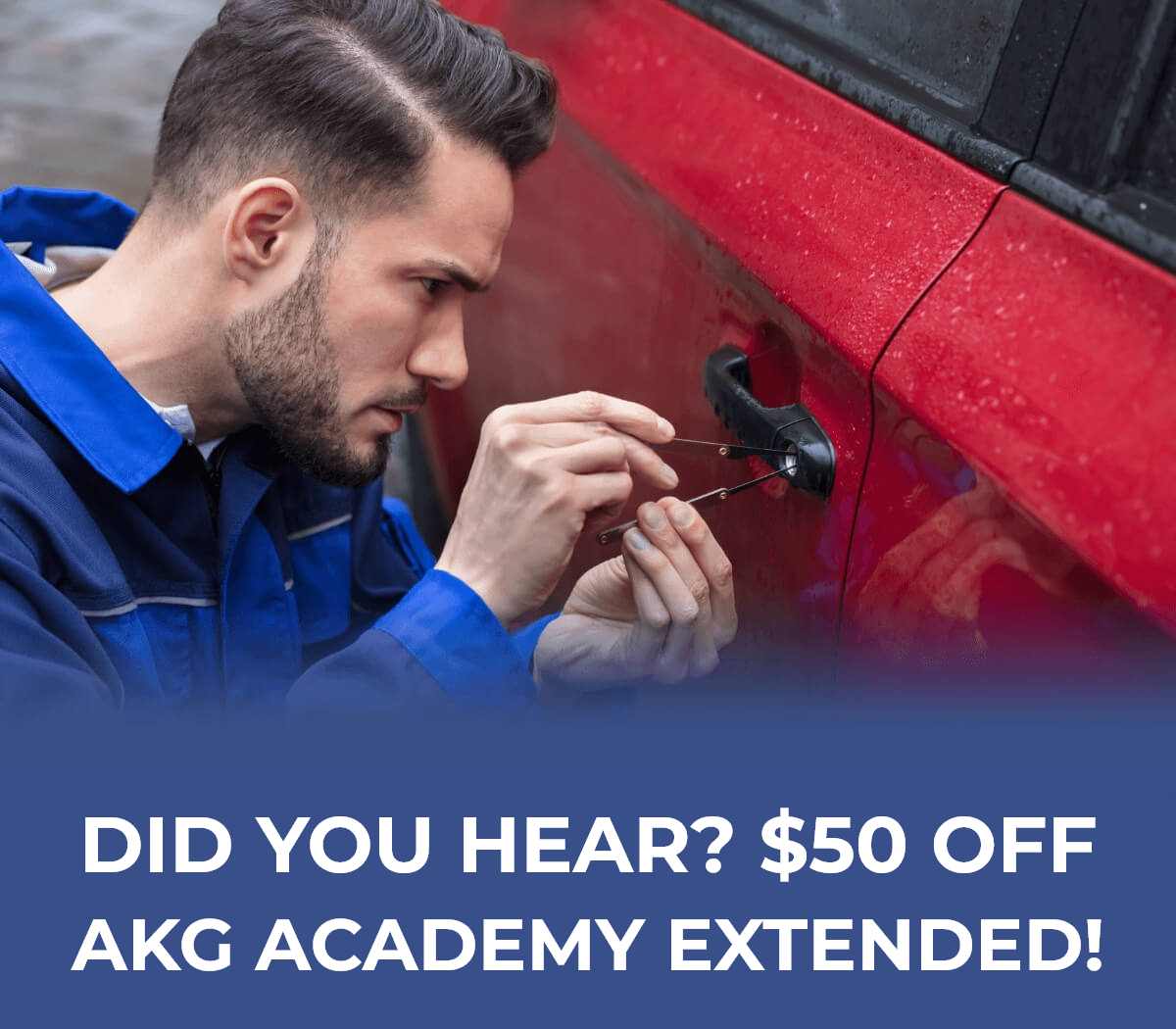 Guess What 50 Off AKG Academy Discount Extended for You Key