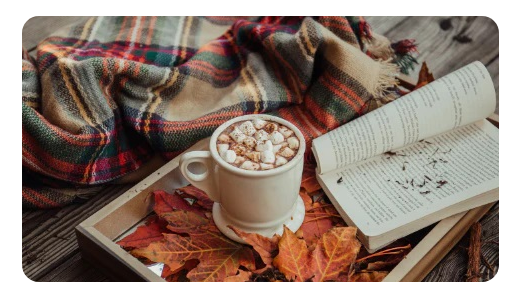 Coffee and book