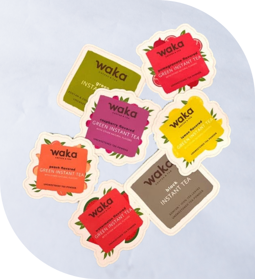Waka Tea Stickers Pack