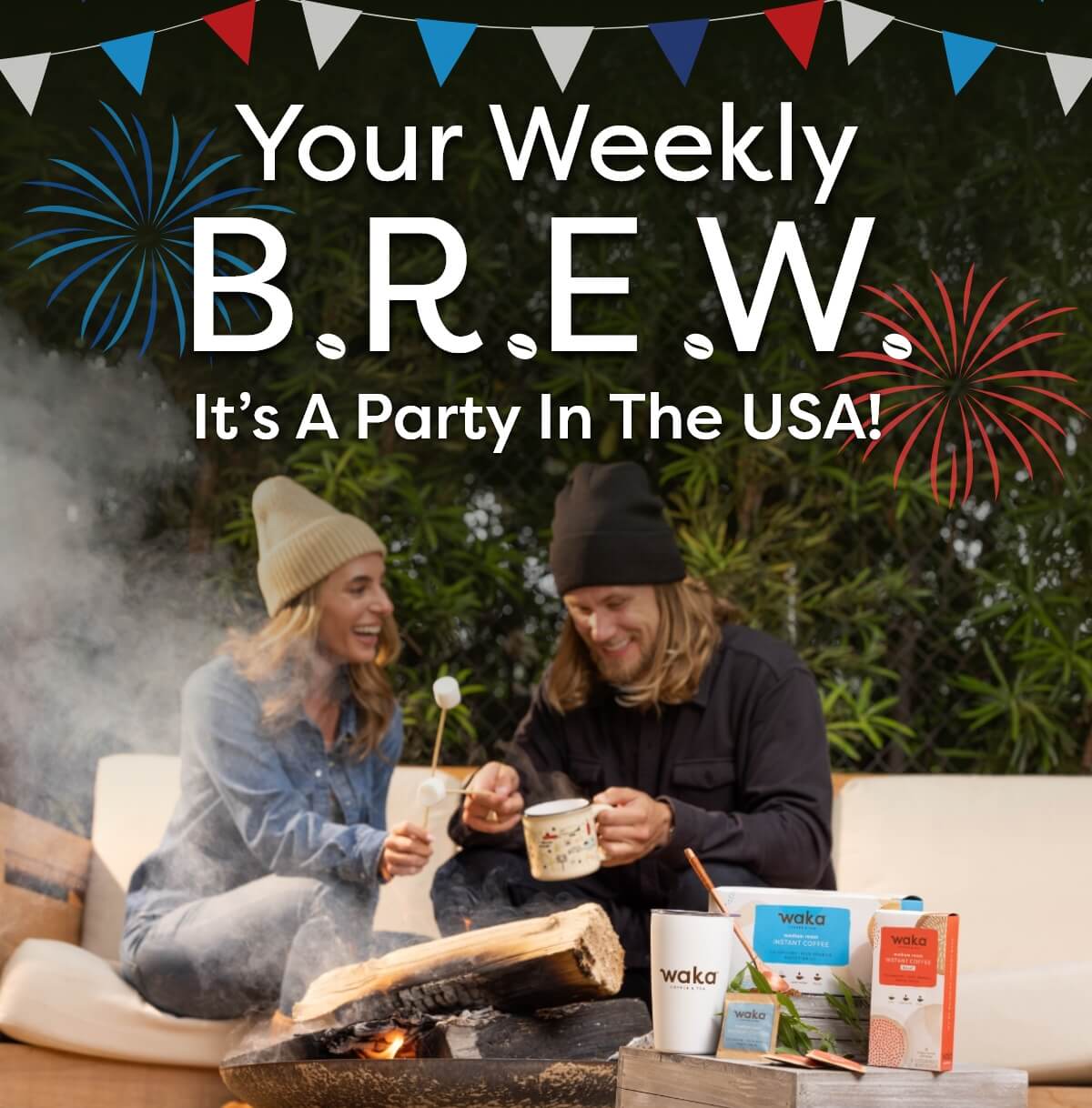 Your weekly B.R.E.W. It's a party in the USA!