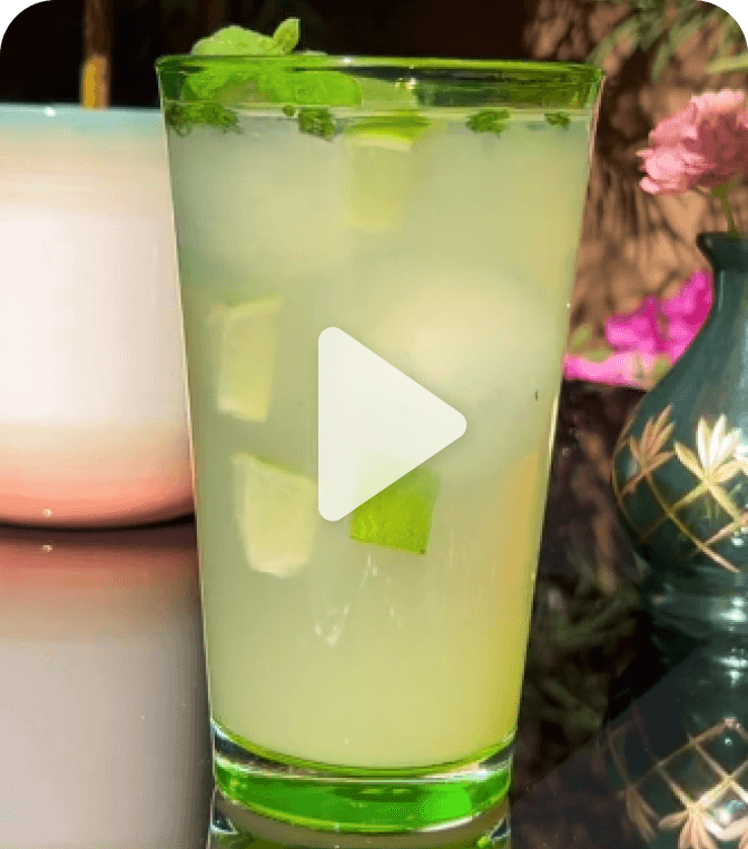 St Patrick's Day Mint Mojito Mocktail