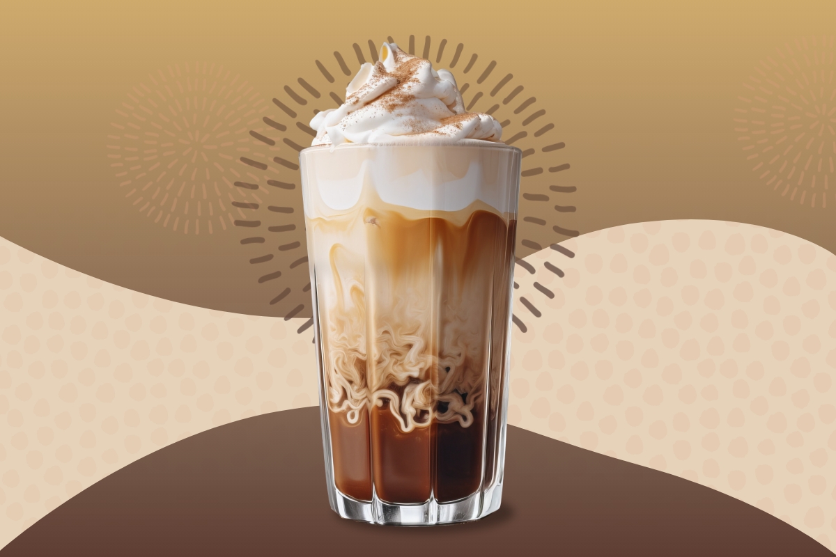 Mocha Foam Coffee