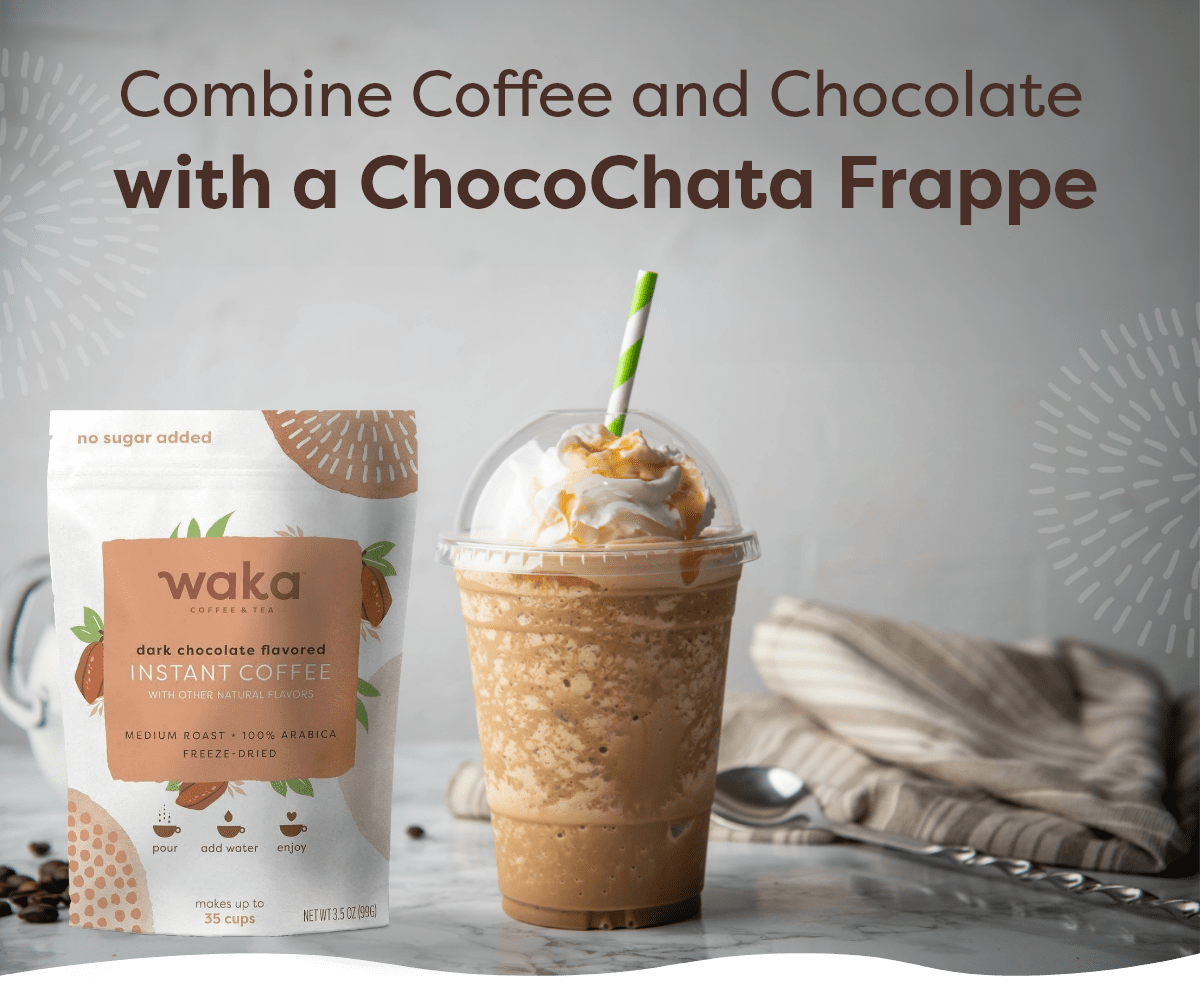 Combine Coffee and Chocolate with a ChocoChata Frappe