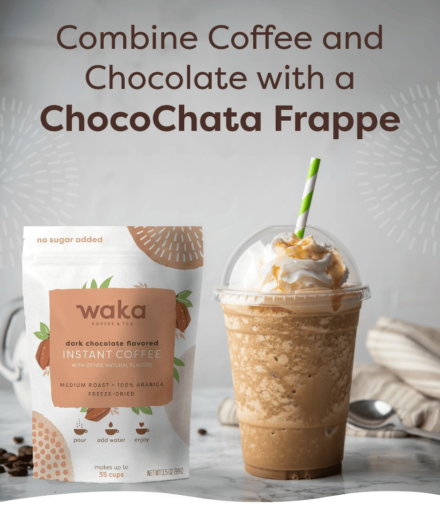 Combine Coffee and Chocolate with a ChocoChata Frappe