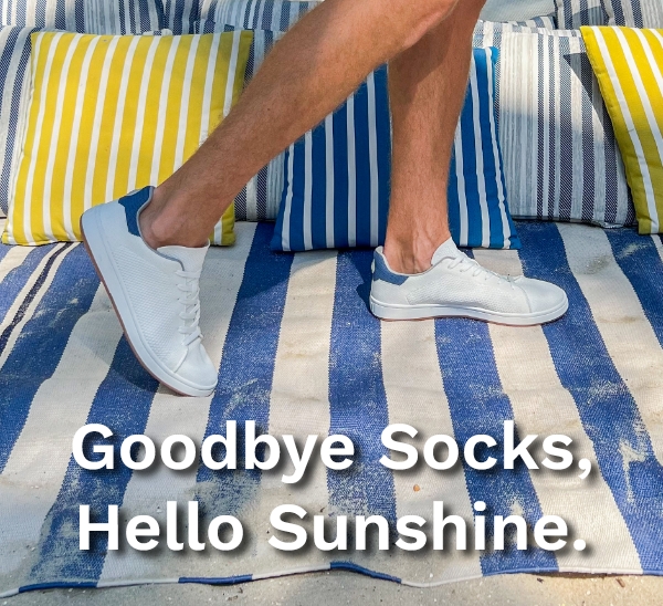Goodbye Socks, Hello Sunshine.