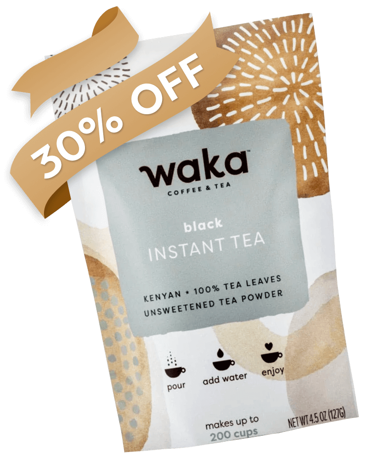 30% Off Kenyan Black Instant Tea 4.5 oz Bag