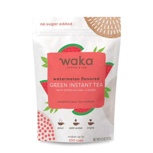 Unsweetened Watermelon Flavored Green Instant Tea 4.5 oz Bag