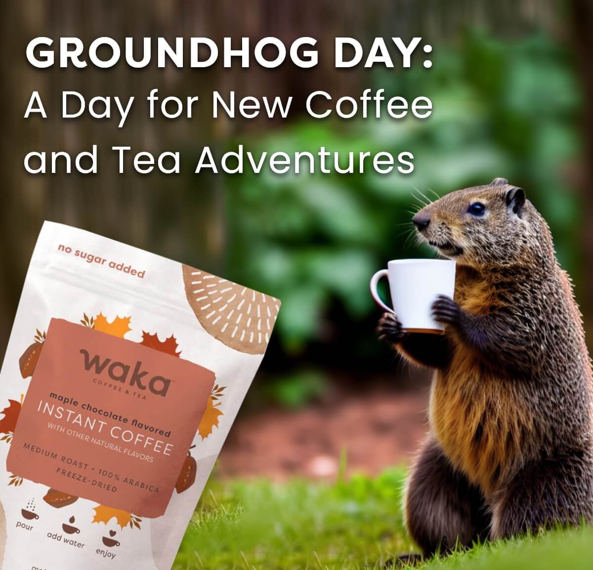 Groundhog Day: A Day for New Coffee and Tea Adventures