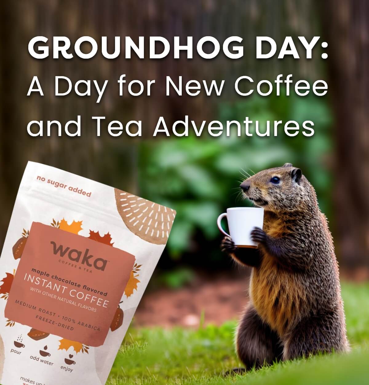 Groundhog Day: A Day for New Coffee and Tea Adventures