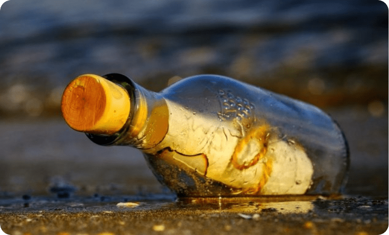 Message in a bottle