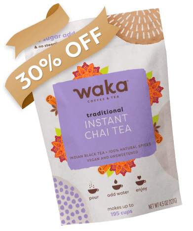 30% Off Traditional Instant Chai Tea 4.5 oz Bag