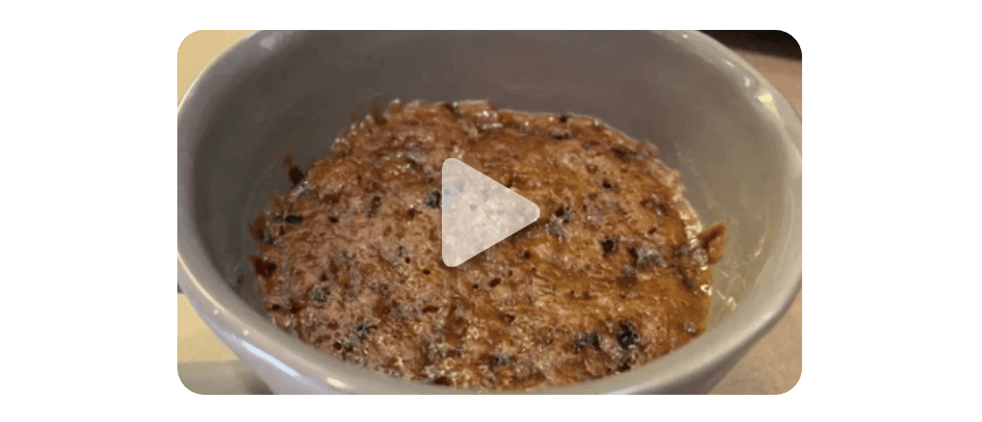 Simple Microwavable Coffee Mug Cake Recipe | Video