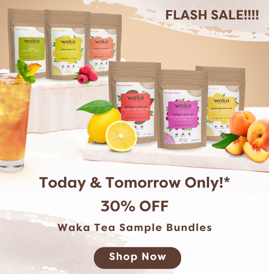 30% Off Waka Tea Sample Bundles