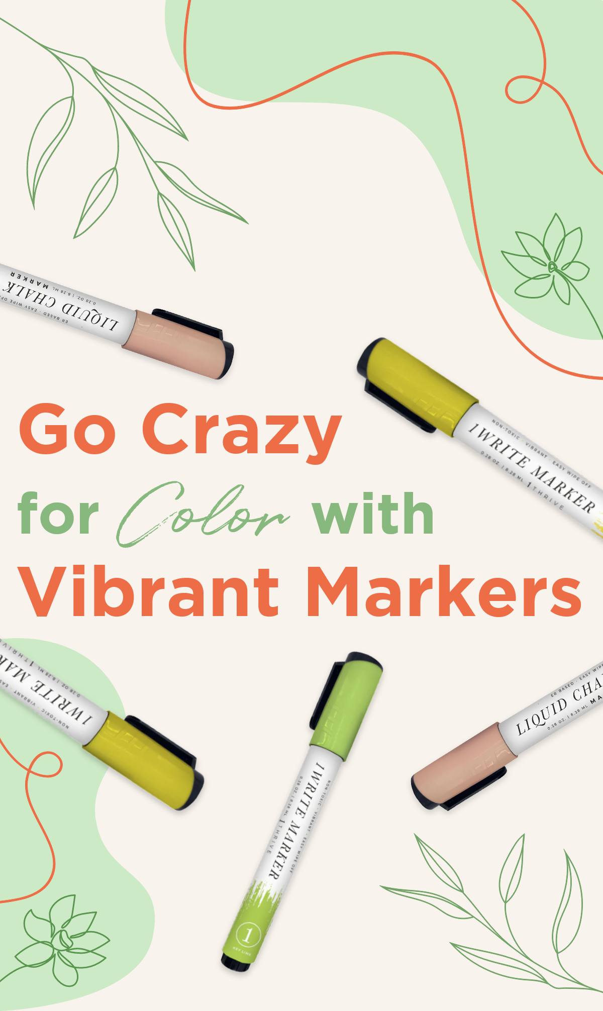 Go Crazy for Color with Vibrant Markers