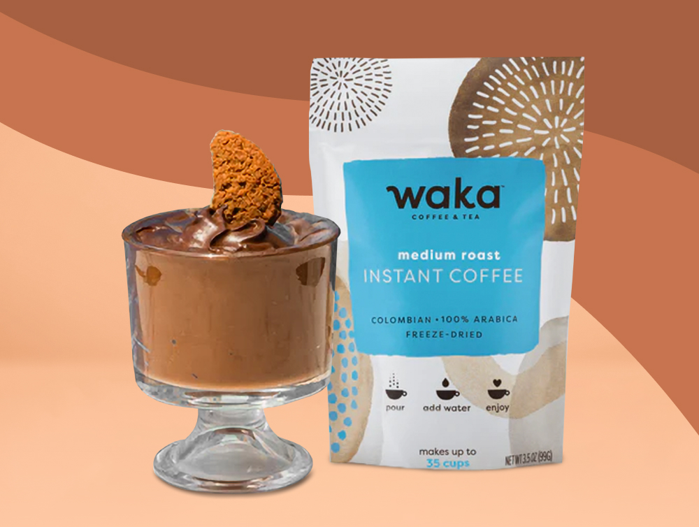 Guacamocha Mousse with Waka Medium Roast Instant Coffee