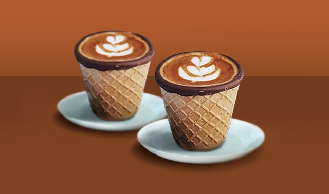 Coffee in a Cone