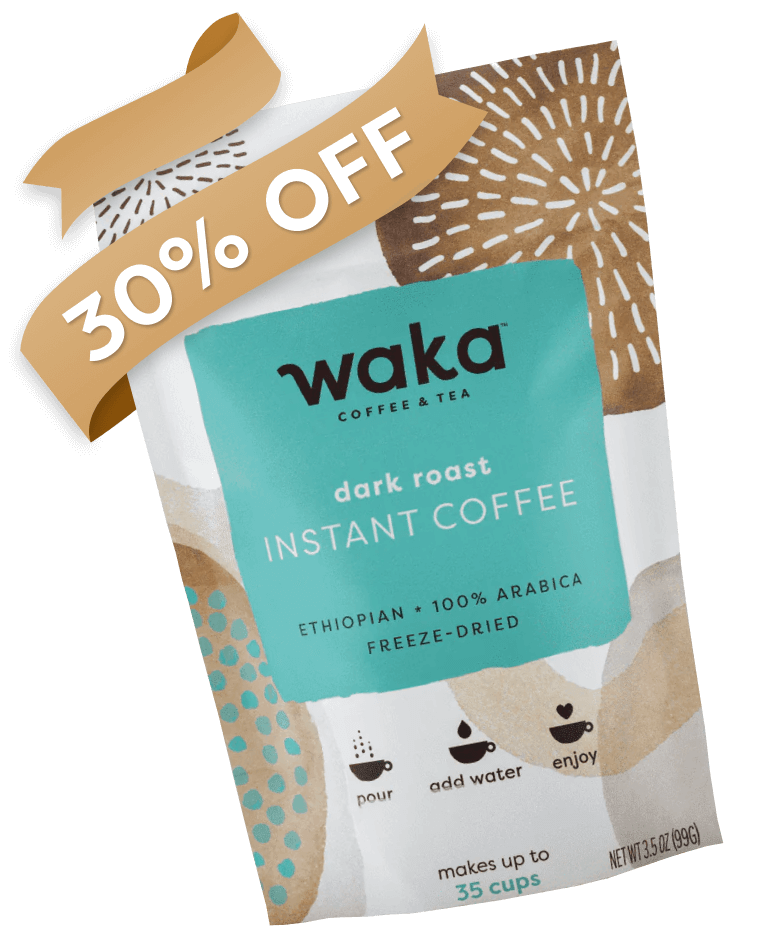 30% Off Dark Roast Premium Instant Coffee 3.5 oz Bulk Bag