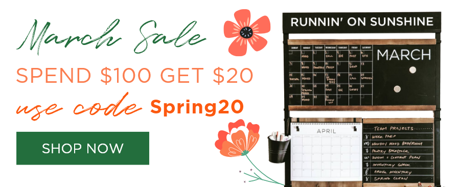 March Sale | Spend $100 Get $20 | Use Code Spring20 [Shop Now]