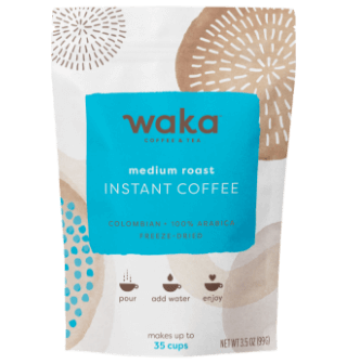 Dark Roast Ethiopian Instant Coffee 3.5 Oz Bag