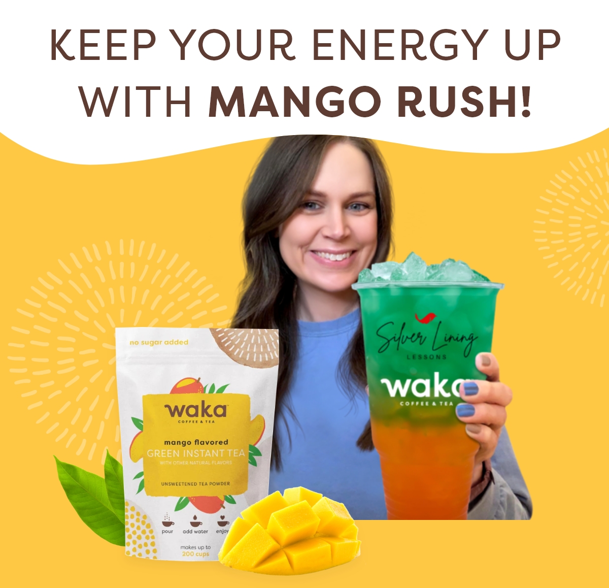 Keep Your Energy Up with Mango Rush!