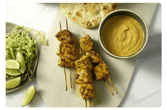 Grilled Mustard Salmon Kebabs | Best Aquaculture Practices (BAP)