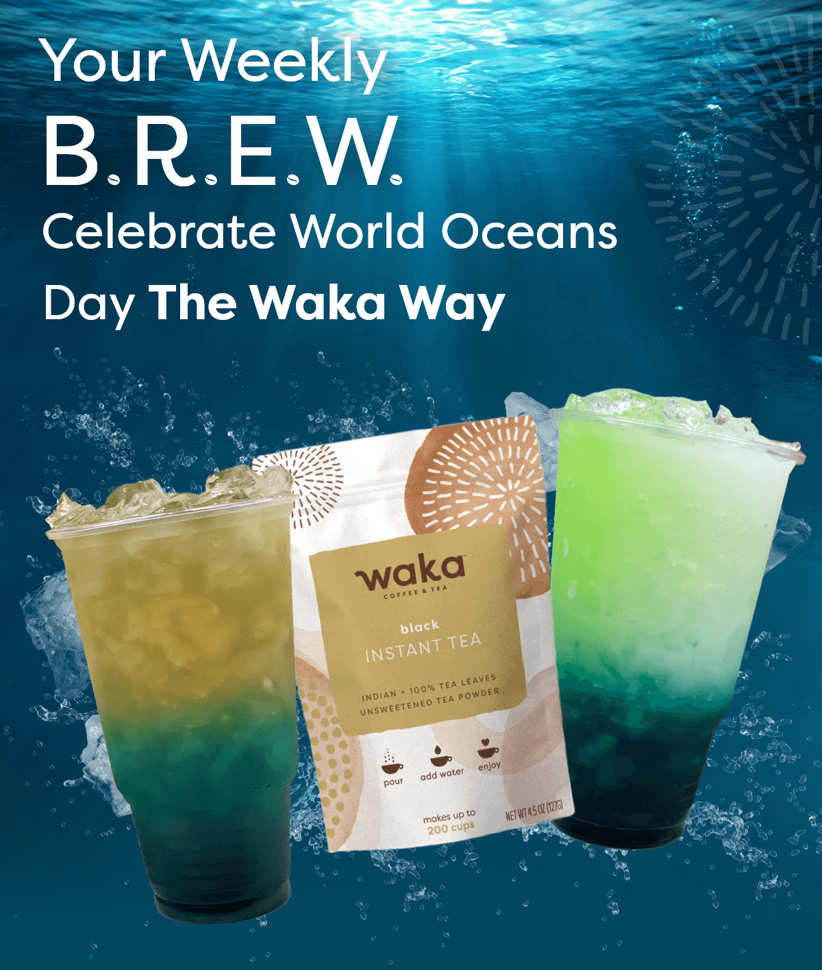 Your Weekly B.R.E.W. Celebrate World Oceans Day The Waka Way