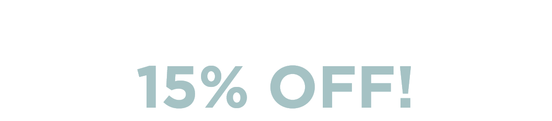 Don't Miss These 15% Off!